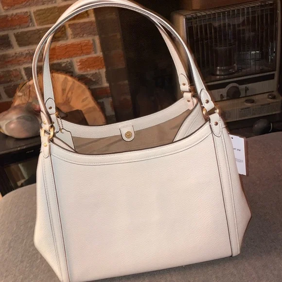 White Coach Purse - Picture 4 of 10